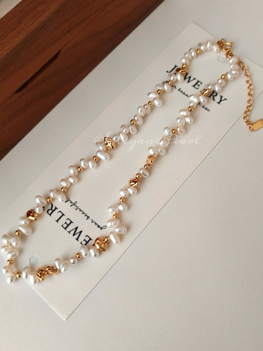 Organic Pearl Necklace